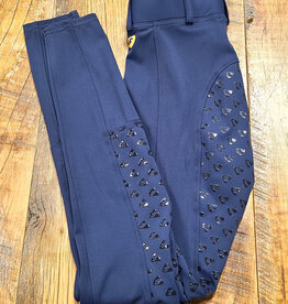 Shires Aubrion Albany Ladies Riding Tights Navy