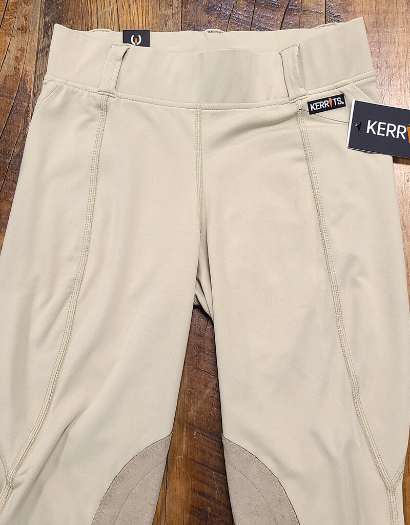Kerrits Kerrits Women's Performance Knee Patch Pocket Tight Tan