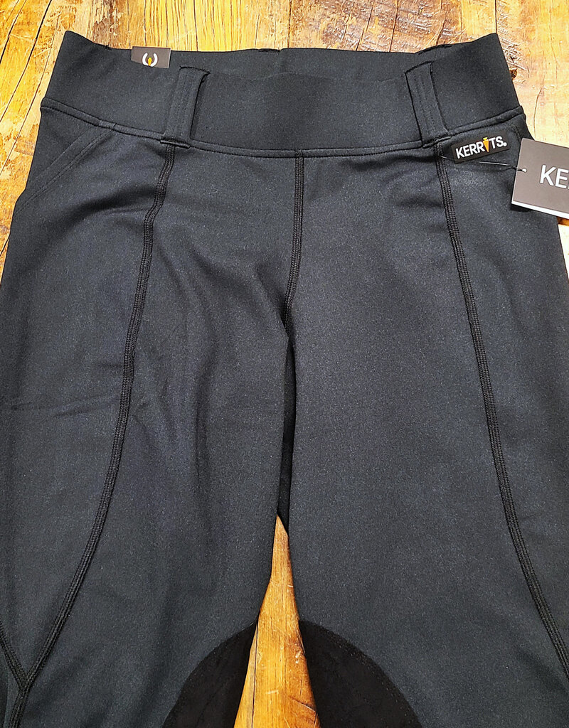 Kerrits Kerrits Women's Performance Knee Patch Pocket Tight Black