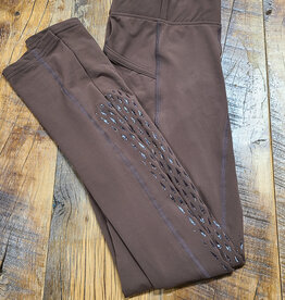 Kerrits Kerrits Ice Fil Full Seat Tech Tight Leather Brown