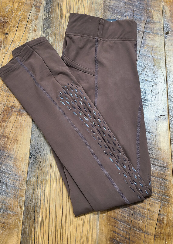 Kerrits Kerrits Ice Fil Full Seat Tech Tight Leather Brown