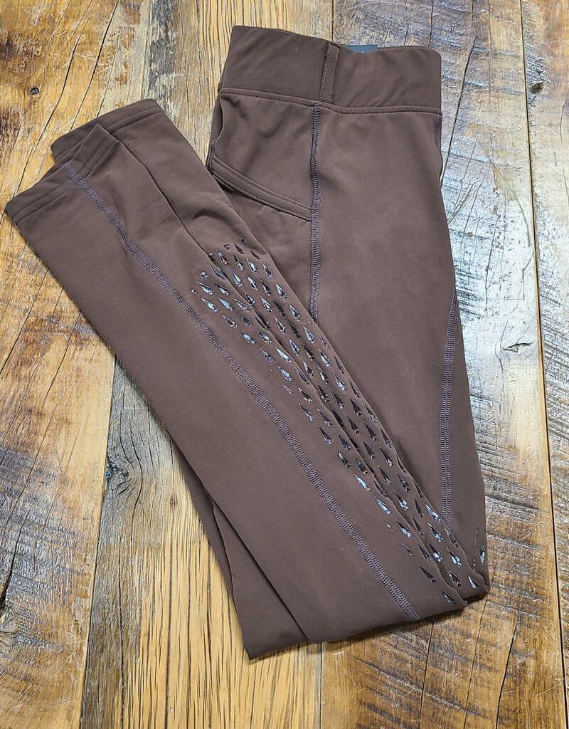 Kerrits Kerrits Ice Fil Full Seat Tech Tight Leather Brown