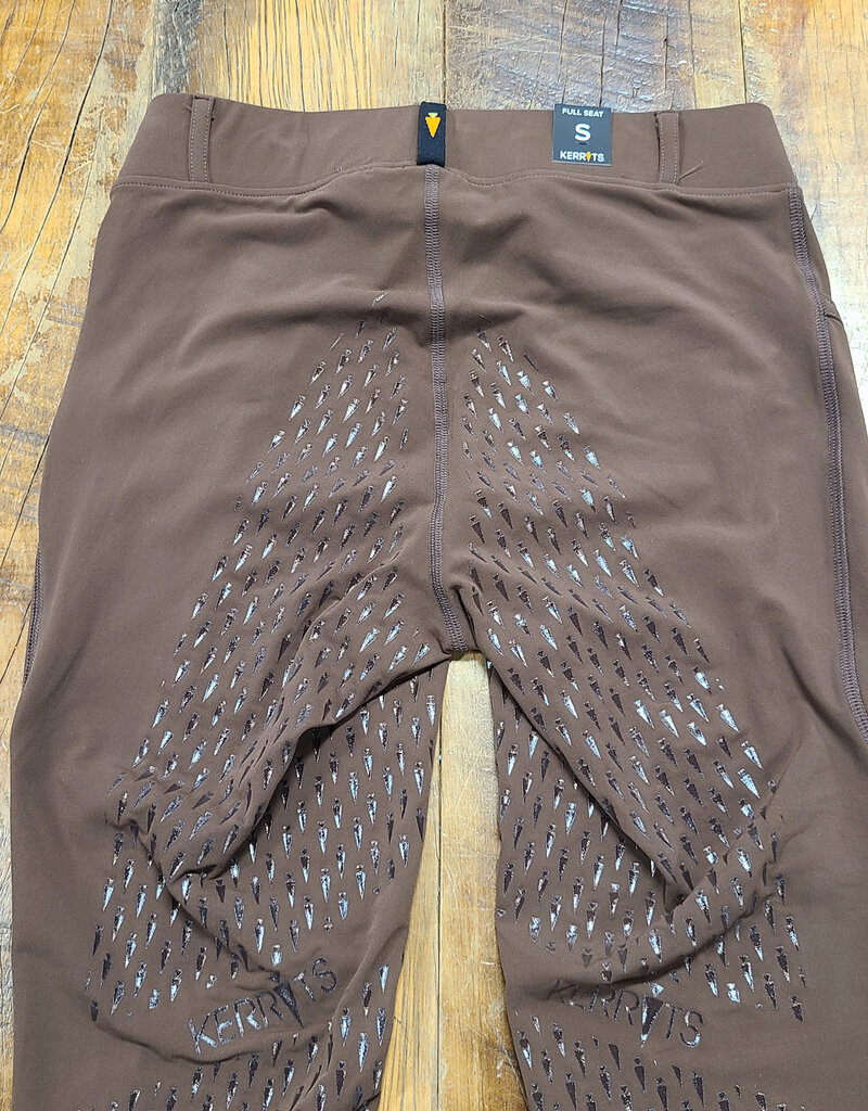 Kerrits Kerrits Ice Fil Full Seat Tech Tight Leather Brown