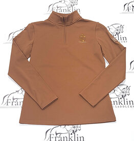 Eskadron Eskadron Heritage Long Sleeve 1/4 Zip Training Top Almond