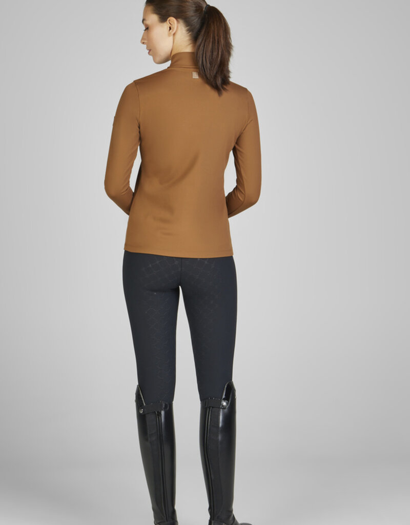 Eskadron Eskadron Heritage Long Sleeve 1/4 Zip Training Top Almond