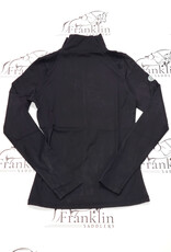 TKEQ TKEQ The 'Chloe' High Collar Technical Top Black