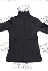 TKEQ TKEQ The 'Chloe' High Collar Technical Top Black