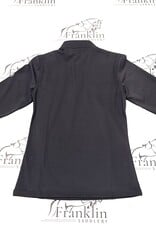 TKEQ TKEQ The 'Logan' Perforated Competition Long Sleeve Shirt Black