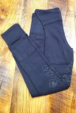Ariat Ariat Youth Venture Thermal Half Grip Tight Black