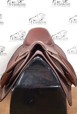Butet Used Butet Premium Integrated L 16.5" Seat 2.5 Flap Standard Tree Gold Saddle