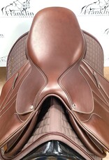 Butet Butet Premium Integrated L 16.5" Seat 2.5 Flap Standard Tree FVIRG Gold Saddle