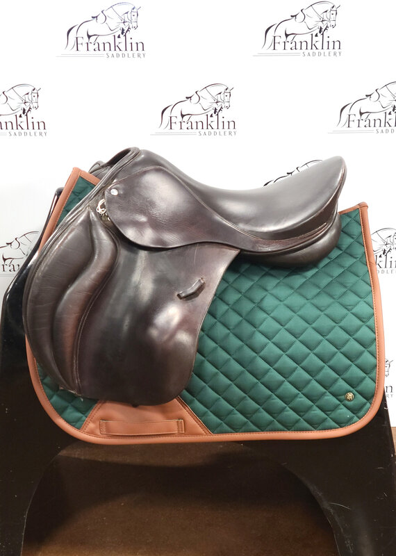 Bliss Loxley Foxhunter All Purpose Saddle 17.5" Seat Consignment #731