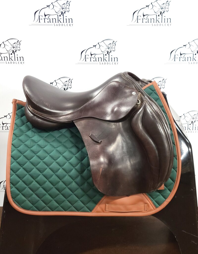 Bliss Loxley Foxhunter All Purpose Saddle 17.5" Seat Consignment #731
