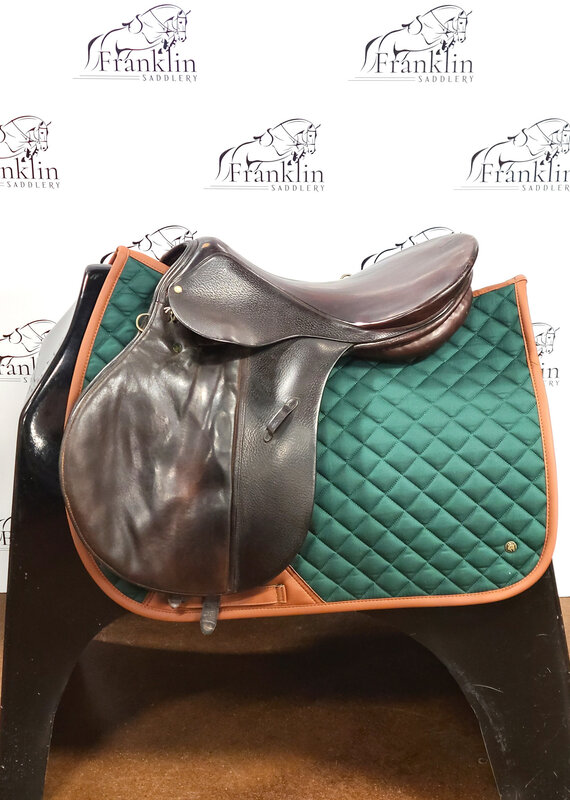 Miller's Harness Co English Saddle 17" Seat Consignment #732
