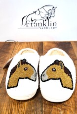 Dreamers & Schemers Dreamers & Schemers Horse Head Emoji Slippers