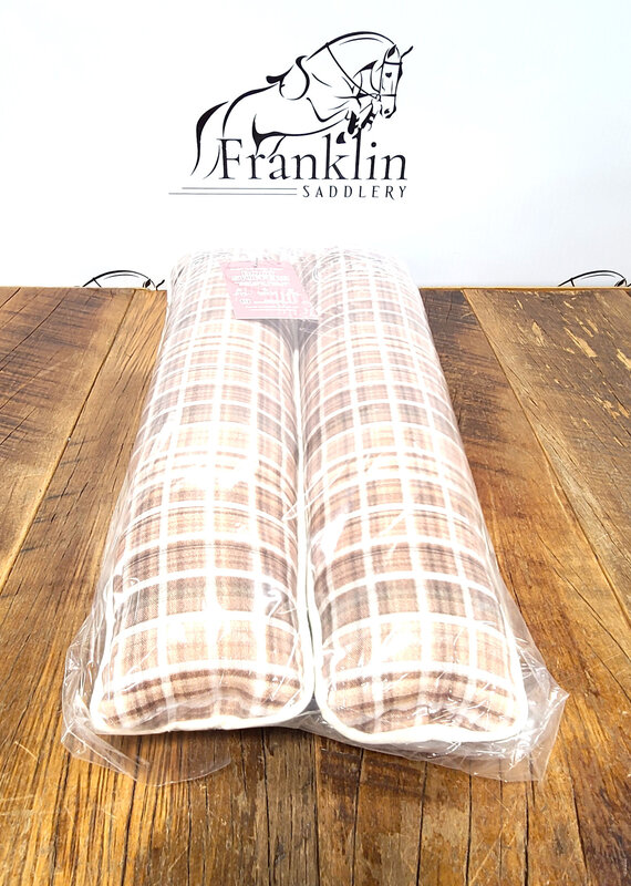 The Posh Pony The Posh Pony Boot Stuffers Brown Plaid