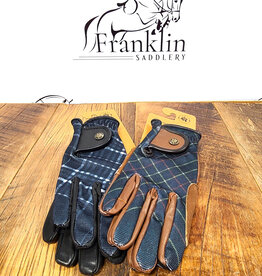 Sixteen Cypress Sixteen Cypress Riding Gloves, Field Plaid