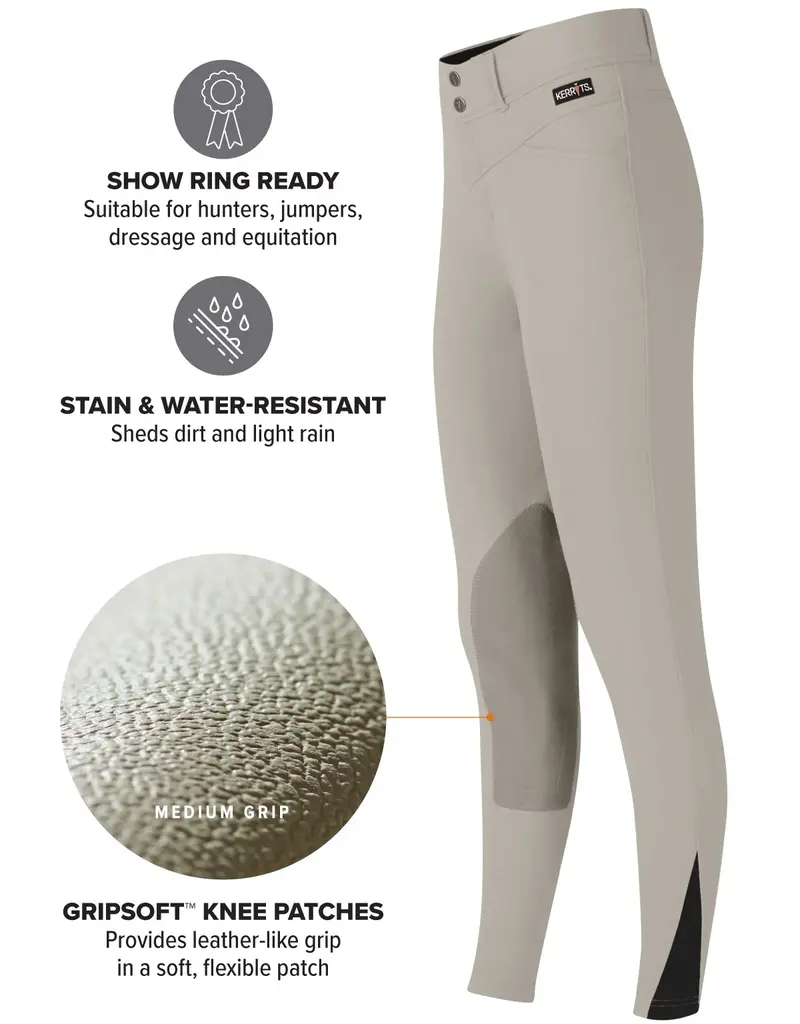Kerrits Kerrits Kids Crossover ll Knee Patch Breech Sand