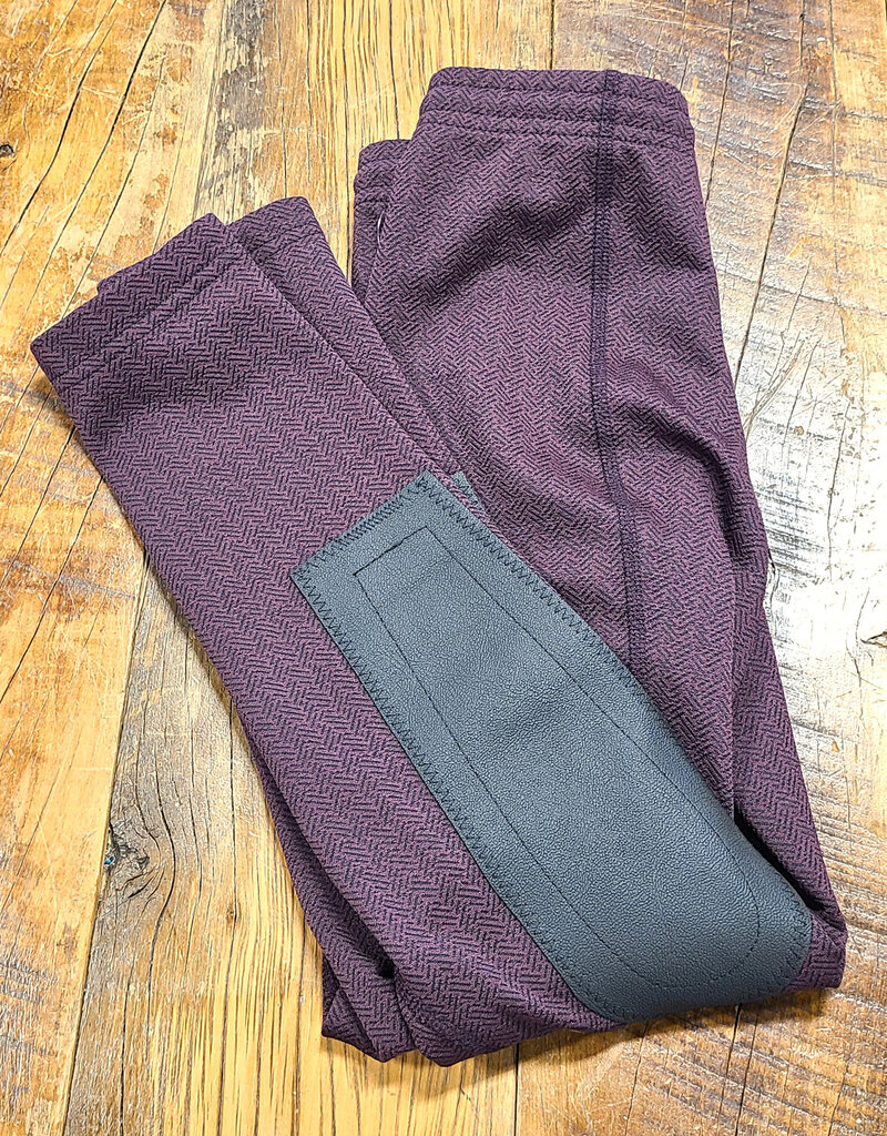 Kerrits Kerrits Kids Fleece Lite II Knee Patch Tight Vineyard