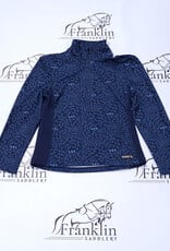 Kerrits Kerrits Kids Rail Side Quarter Zip Tech Top Ink Snaffle Harmony