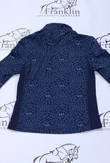 Kerrits Kerrits Kids Rail Side Quarter Zip Tech Top Ink Snaffle Harmony