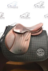 Butet Used Butet Premium L 16" Seat 1.5 Flap Wide Tree Gold Saddle