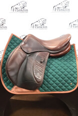 Voltaire Palm Beach Jumping Saddle 17" Seat Consignment #734