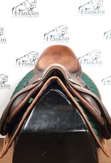 Voltaire Palm Beach Jumping Saddle 17" Seat Consignment #734