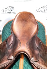 Voltaire Palm Beach Jumping Saddle 17" Seat Consignment #734