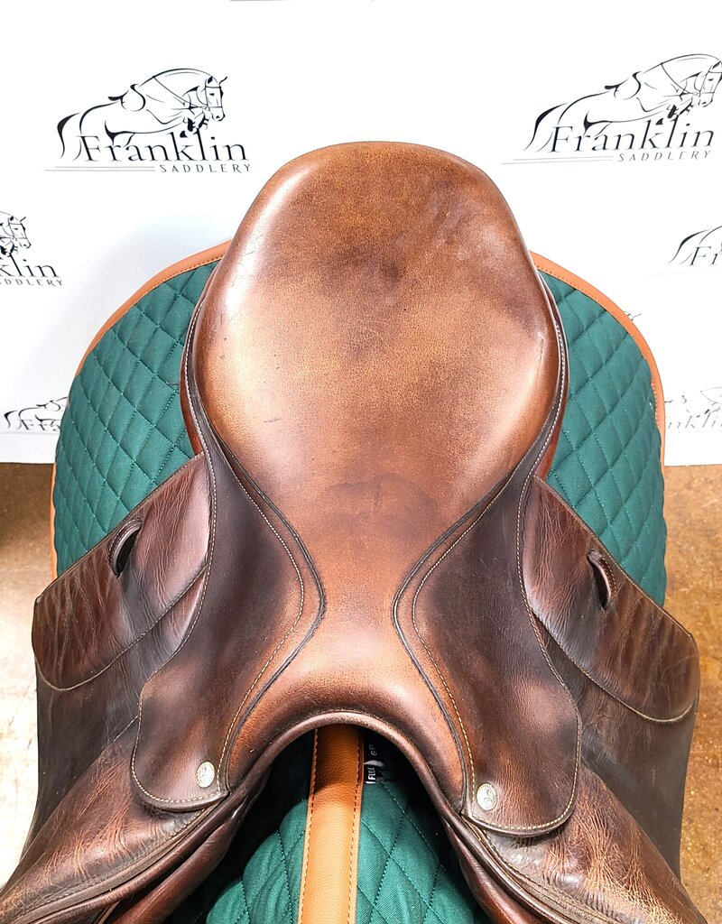 Voltaire Palm Beach Jumping Saddle 17" Seat Consignment #734