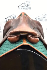 Voltaire Palm Beach Jumping Saddle 17" Seat Consignment #734