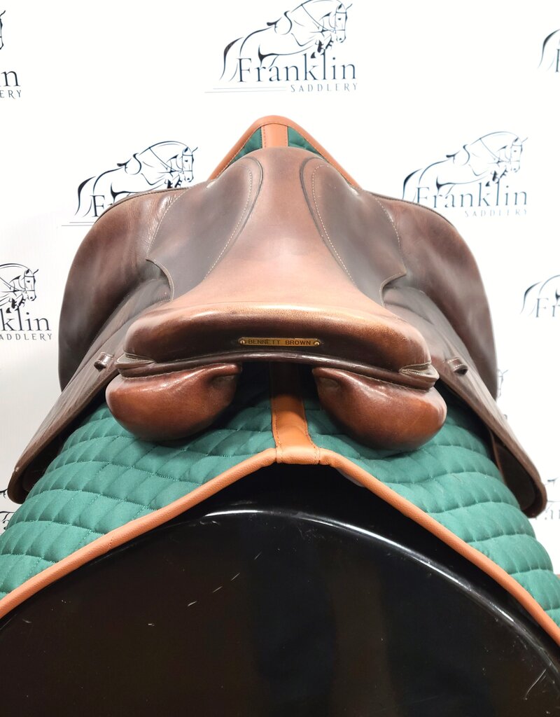 Voltaire Palm Beach Jumping Saddle 17" Seat Consignment #734