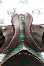 Voltaire Palm Beach Jumping Saddle 17" Seat Consignment #734