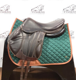 Forestier Monoflap Jumping Saddle 18" Seat Consignment #736