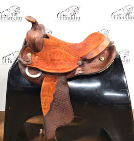 Action Company Western Saddle 16.5" Seat Consignment #751