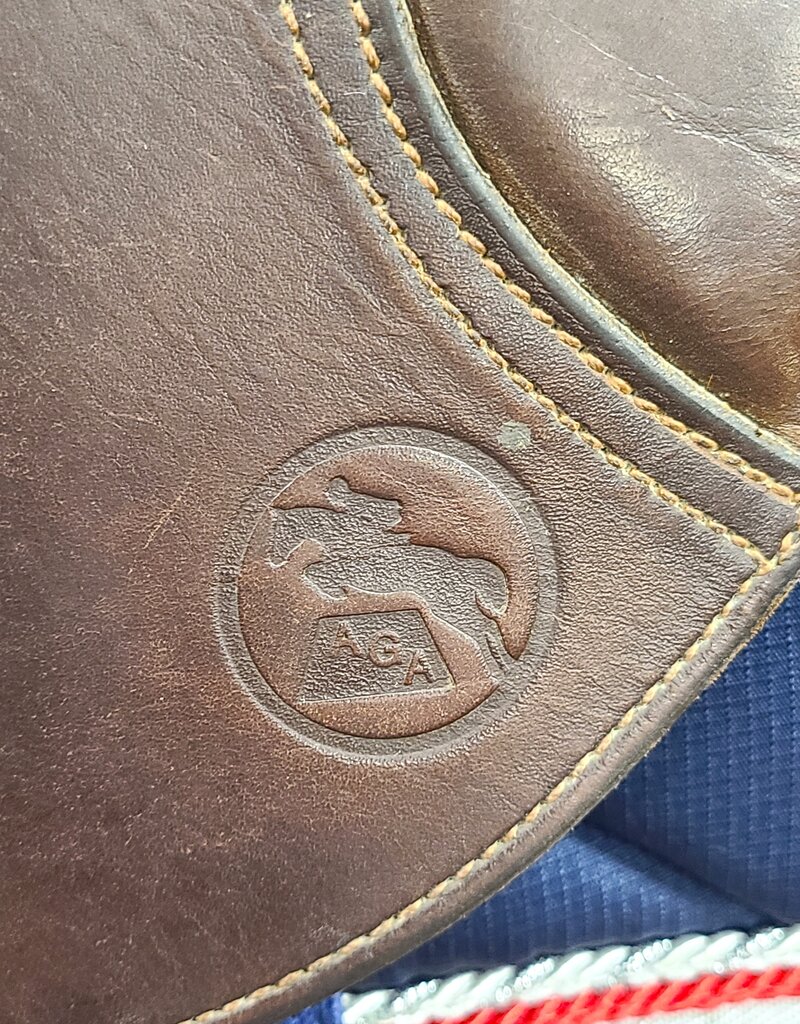 Crosby  AGA Jumping Saddle 17" Seat Consignment #744