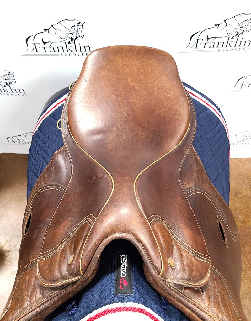 Crosby  AGA Jumping Saddle 17" Seat Consignment #744