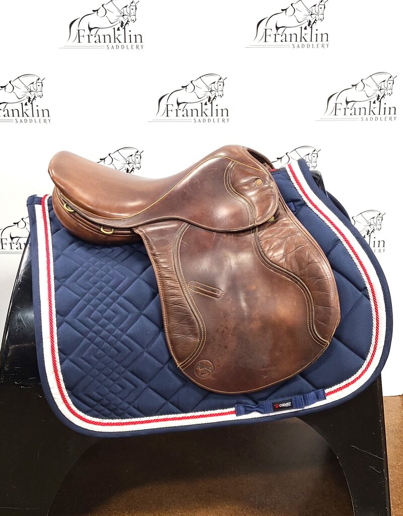 Crosby  AGA Jumping Saddle 17" Seat Consignment #744