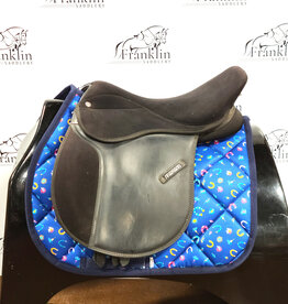Thorowgood Synthetic All Purpose Saddle 17" Seat Consignment #742