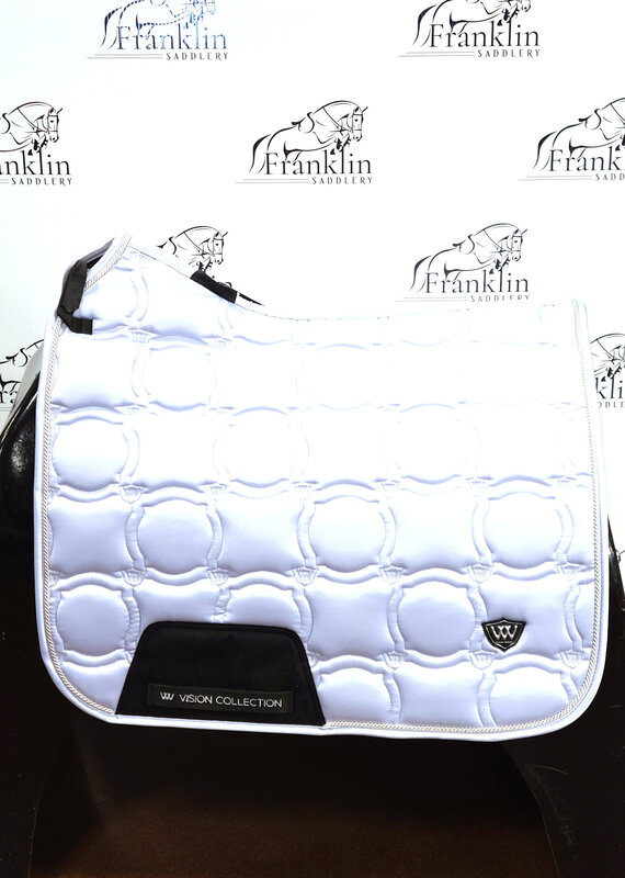 Woof Wear Woof Wear Vision Dressage Pad Full Porcelain Blue