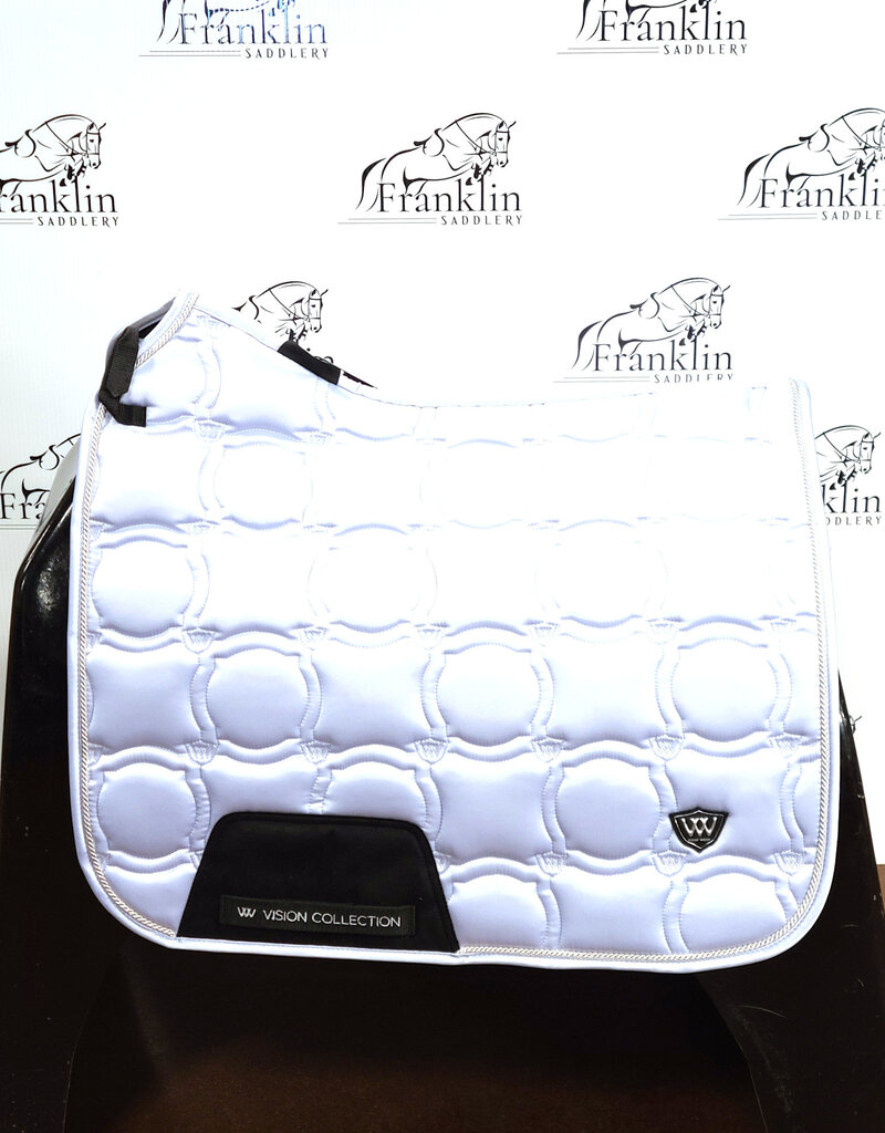 Woof Wear Woof Wear Vision Dressage Pad Full Porcelain Blue