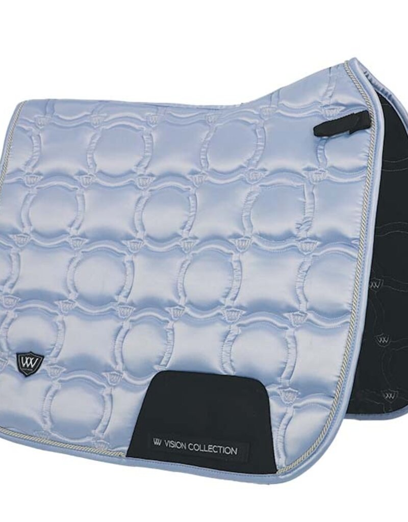 Woof Wear Woof Wear Vision Dressage Pad Full Porcelain Blue