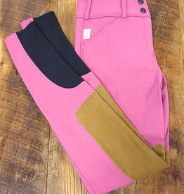 The Tailored Sportsman The Tailored Sportsman Ladies LR FZ Boot Sock Breech Pinkberry/Tan