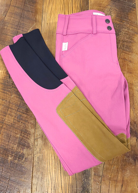 The Tailored Sportsman The Tailored Sportsman Ladies LR FZ Boot Sock Breech Pinkberry/Tan