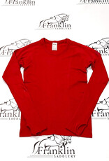 TKEQ TKEQ The 'Kennedy' 2.0 Seamless Long Sleeve Sour Cherry