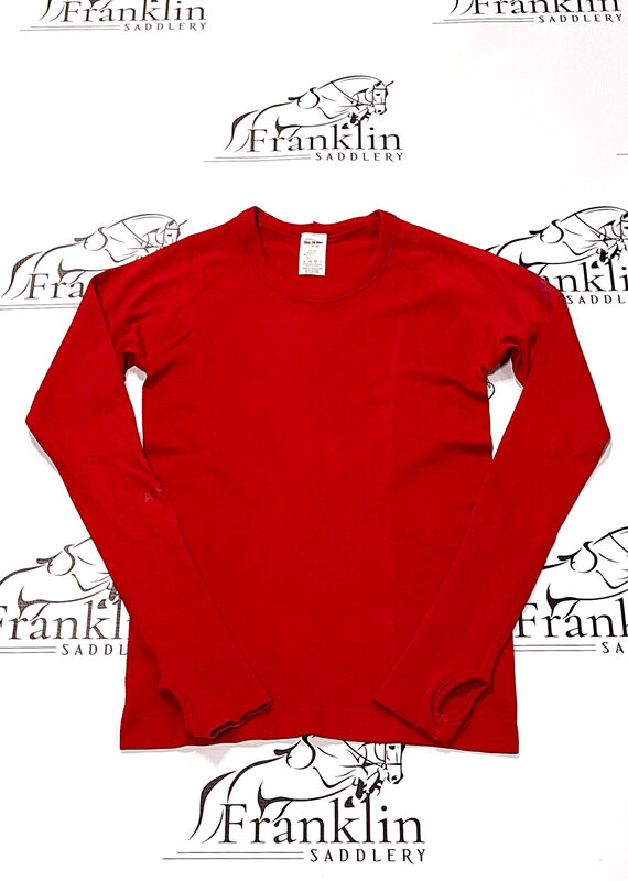 TKEQ TKEQ The 'Kennedy' 2.0 Seamless Long Sleeve Sour Cherry