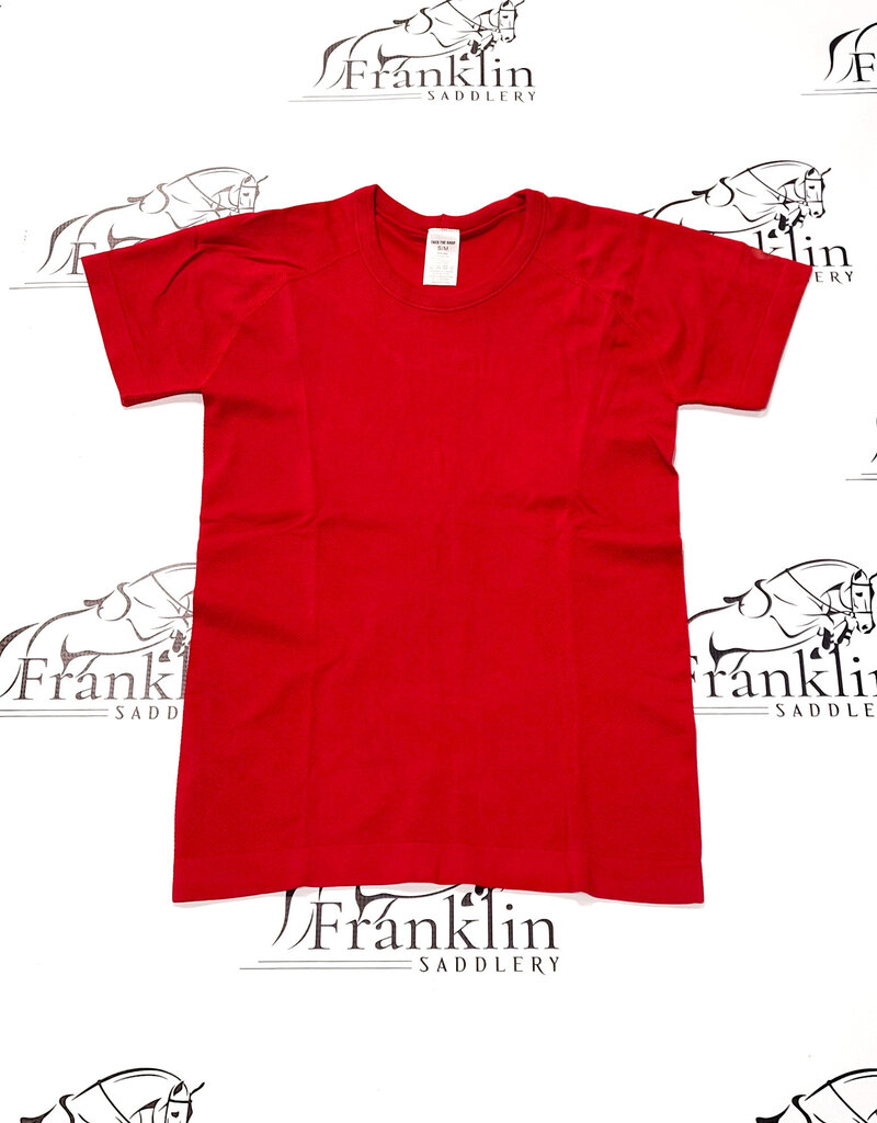TKEQ TKEQ The 'Kennedy' 2.0 Seamless Shirt Sour Cherry Mini