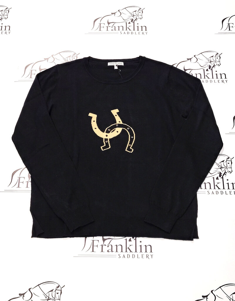 TKEQ TKEQ Horseshoe Sweater Classic Black