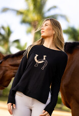 TKEQ TKEQ Horseshoe Sweater Classic Black