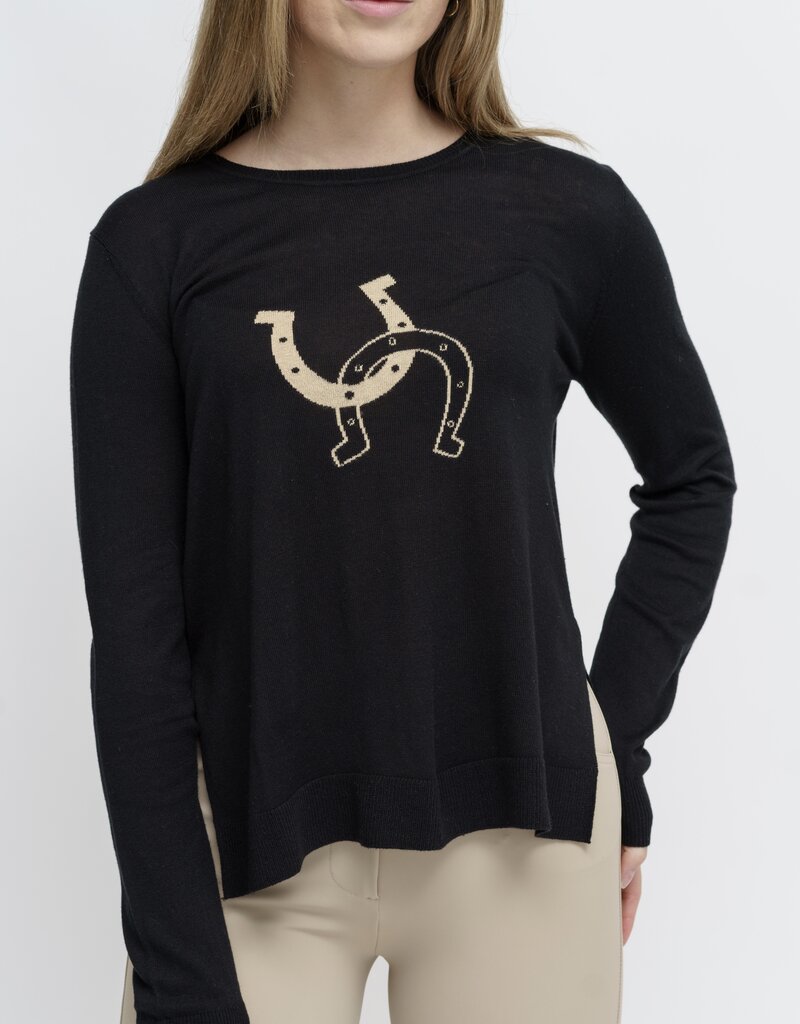TKEQ TKEQ Horseshoe Sweater Classic Black